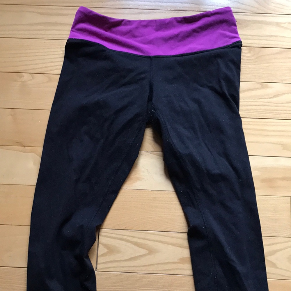 Lululemon Purple Banded Leggings